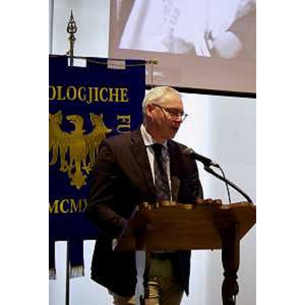 Il presidente Mauro Bordin porta i saluti del Consiglio regionale al convegno per i 150 anni dalla nascita di Pier Silverio Leicht - Il presidente Mauro Bordin porta i saluti del Consiglio regionale al convegno per i 150 anni dalla nascita di Pier Silverio Leicht