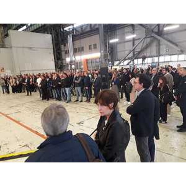 Un momento della presentazione. - Un momento della presentazione.