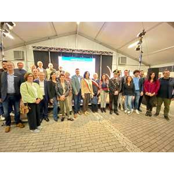 Una fase della cerimonia di inaugurazione della 2. edizione di Agriflumen - Una fase della cerimonia di inaugurazione della 2. edizione di Agriflumen