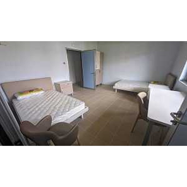 Uno degli interni della Casa intelligente a Pordenone - Uno degli interni della Casa intelligente a Pordenone