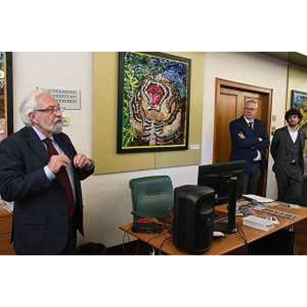 Il direttore della Fondazione bambini e autismo, Davide del Duca; il presidente del Cr Fvg, Mauro Bordin; il consigliere regionale Simone Polesello - Il direttore della Fondazione bambini e autismo, Davide del Duca; il presidente del Cr Fvg, Mauro Bordin; il consigliere regionale Simone Polesello