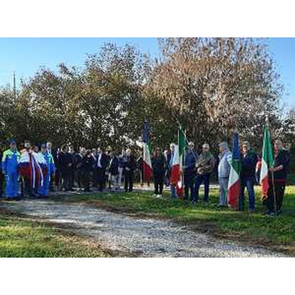 La commemorazione all'ex campo di internamento di Gonars - La commemorazione all'ex campo di internamento di Gonars