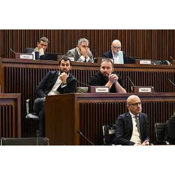 Un momento delle audizioni in IV Commissione. Sullo scranno più basso il sindaco di Latisana, Lanfranco Sette - Un momento delle audizioni in IV Commissione. Sullo scranno più basso il sindaco di Latisana, Lanfranco Sette