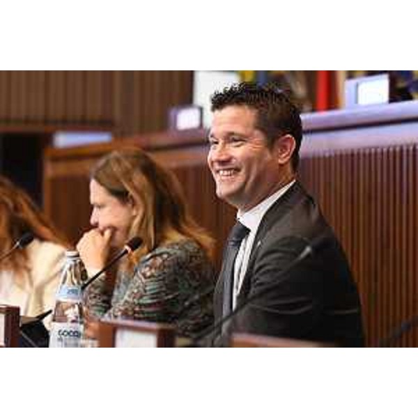 Il presidente della II Commissione, Markus Maurmair (FdI) - Il presidente della II Commissione, Markus Maurmair (FdI)