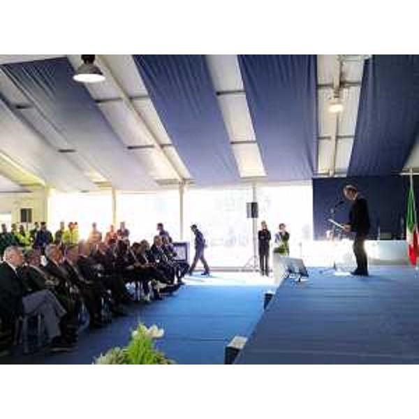 Un altro momento del discorso dell'assessore Scoccimarro. - Un altro momento del discorso dell'assessore Scoccimarro.