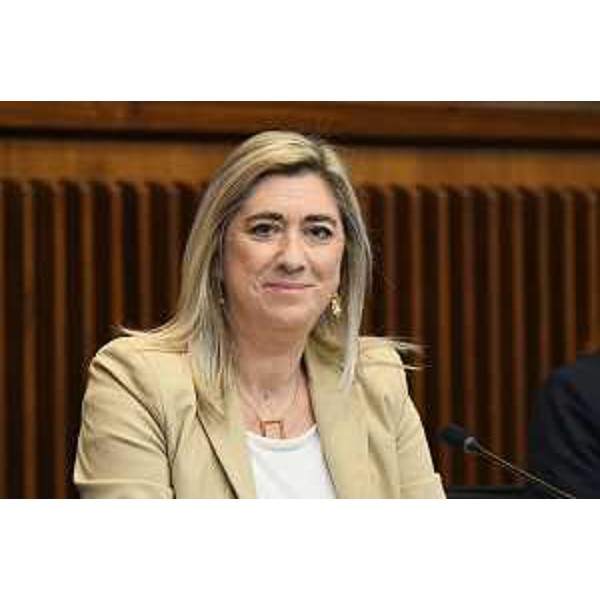L'assessore regionale alle Infrastrutture e territorio, Cristina Amirante - L'assessore regionale alle Infrastrutture e territorio, Cristina Amirante