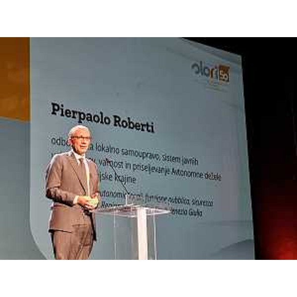 L'assessore regionale Pierpaolo Roberti - L'assessore regionale Pierpaolo Roberti