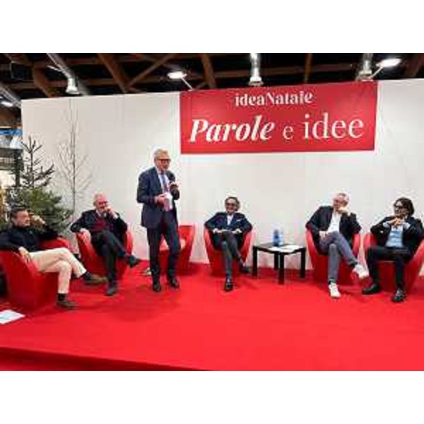 L'intervento dell'assessore regionale alle Attività produttive e Turismo, Sergio Emidio Bini, durante l'inaugurazione dell'edizione 2024 di Ideanatale. - L'intervento dell'assessore regionale alle Attività produttive e Turismo, Sergio Emidio Bini, durante l'inaugurazione dell'edizione 2024 di Ideanatale. 
