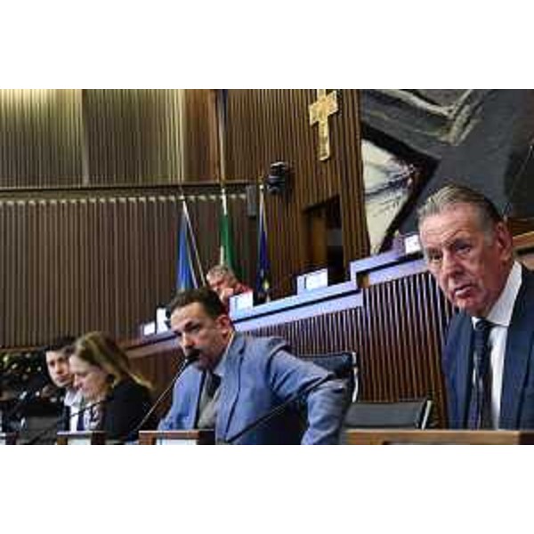 L'assessore regionale alla difesa dell'ambiente, sviluppo sostenibile ed energia Fabio Scoccimarro durante la riunione della IV Commissione consiliare - L'assessore regionale alla difesa dell'ambiente, sviluppo sostenibile ed energia Fabio Scoccimarro durante la riunione della IV Commissione consiliare 