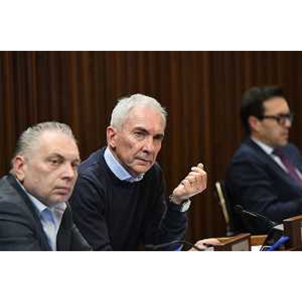 Roberto Novelli (FI) accanto a Franco D'Altilia dell'Aclif - Roberto Novelli (FI) accanto a Franco D'Altilia dell'Aclif