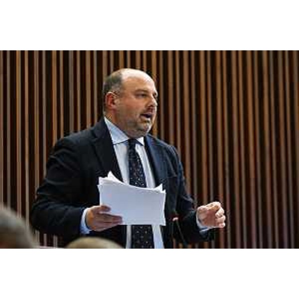 Diego Moretti, capogruppo del Pd - Diego Moretti, capogruppo del Pd