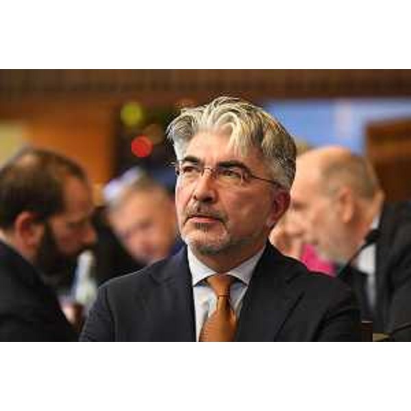 Il capogruppo della Lega, Antonio Calligaris - Il capogruppo della Lega, Antonio Calligaris