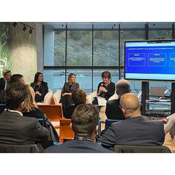 L'assessore regionale alla Formazione e ricerca Alessia Rosolen nel corso dell'evento "The Exchange: Road to Annual Conference 2025" - L'assessore regionale alla Formazione e ricerca Alessia Rosolen nel corso dell'evento "The Exchange: Road to Annual Conference 2025"