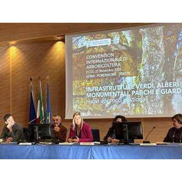 L'intervento dell'assessore regionale a Infrastrutture e Territorio, Cristina Amirante. - L'intervento dell'assessore regionale a Infrastrutture e Territorio, Cristina Amirante.