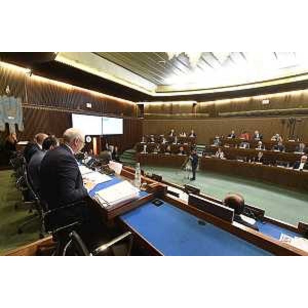 I lavori durante la seduta del Consiglio regionale - I lavori durante la seduta del Consiglio regionale