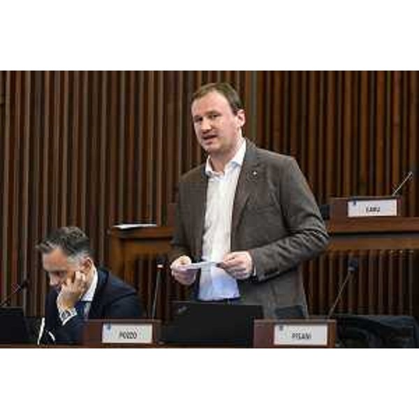 Da sx, Massimo Mentil e Massimiliano Pozzo (Pd) - Da sx, Massimo Mentil e Massimiliano Pozzo (Pd)