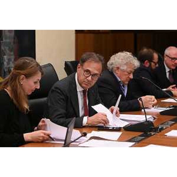 Da sx, Rosaria Capozzi (M5S), Mauro Di Bert (Fp) ed Elia Miani (Lega) - Da sx, Rosaria Capozzi (M5S), Mauro Di Bert (Fp) ed Elia Miani (Lega)