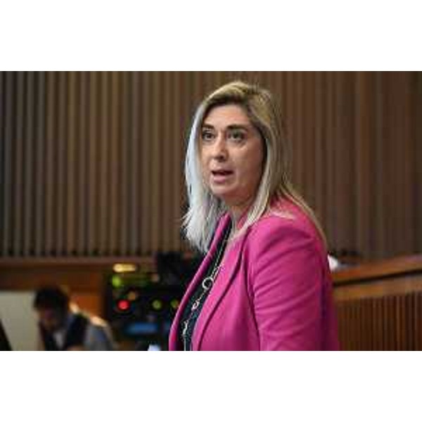 L'assessora regionale Cristina Amirante - L'assessora regionale Cristina Amirante