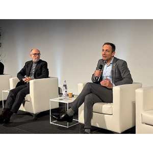 Il governatore Fedriga nel corso del suo intervento - Il governatore Fedriga nel corso del suo intervento