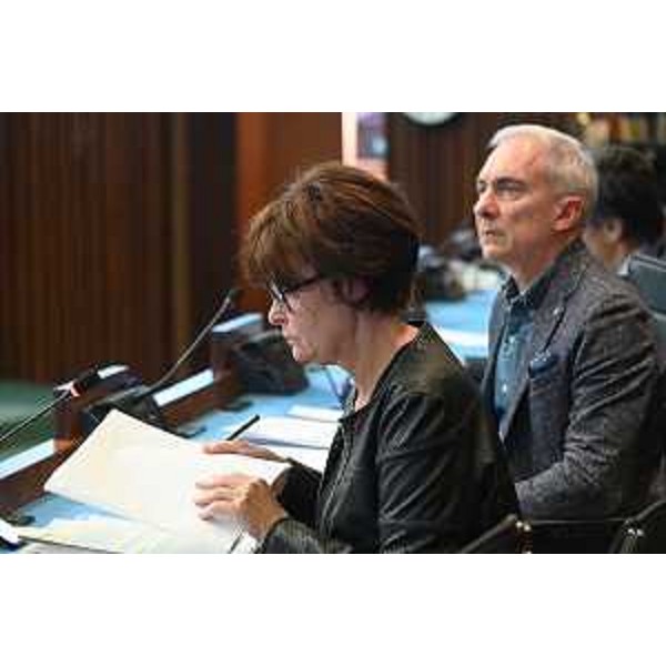 L'assessore Rosolen e il presidente Novelli (FI) - L'assessore Rosolen e il presidente Novelli (FI)