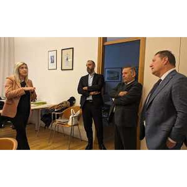 L'assessore regionale Cristina Amirante a Premariacco - L'assessore regionale Cristina Amirante a Premariacco