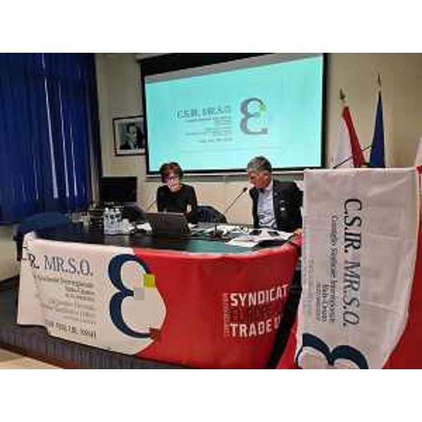 L'assessore al Lavoro Alessia Rosolen durante il suo intervento - L'assessore al Lavoro Alessia Rosolen durante il suo intervento