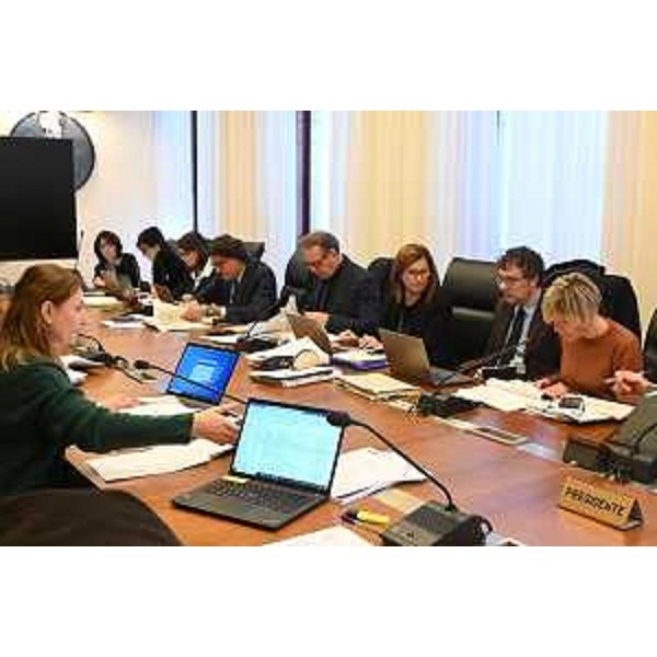 La seduta della I Commissione in sla Gialla - La seduta della I Commissione in sla Gialla