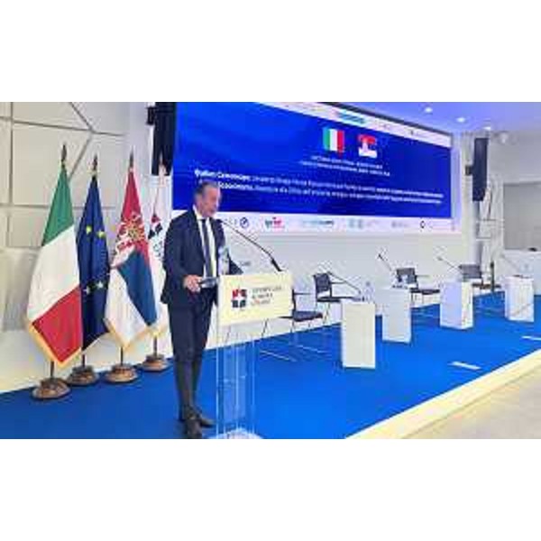 L'assessore Scoccimarro nel corso del suo intervento - L'assessore Scoccimarro nel corso del suo intervento