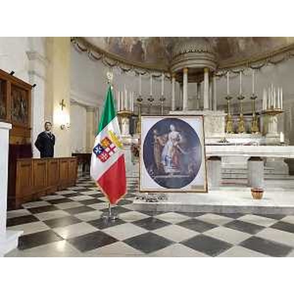 La chiesa di Sant'Antonio Taumaturgo dove si è svolta la cerimonia per la ricorrenza di Santa Barbara, protettrice della Marina militare e dei Vigili del fuoco. - La chiesa di Sant'Antonio Taumaturgo dove si è svolta la cerimonia per la ricorrenza di Santa Barbara, protettrice della Marina militare e dei Vigili del fuoco. 