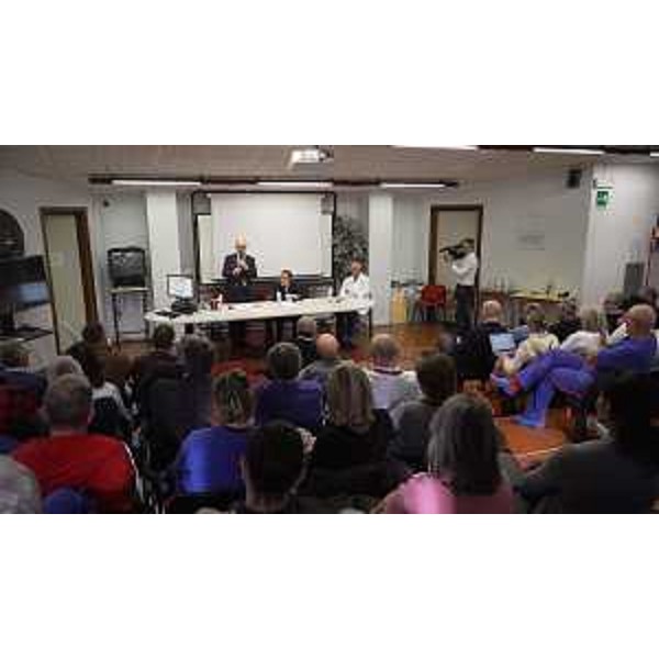 L'intervento dell'assessore regionale alla Salute Riccardo Riccardi durante l'incontro svoltosi a Tolmezzo - L'intervento dell'assessore regionale alla Salute Riccardo Riccardi durante l'incontro svoltosi a Tolmezzo