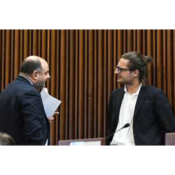 Da sinistra: Diego Moretti (Pd) e Enrico Bullian (Patto per l'Autonomia-Civica Fvg) - Da sinistra: Diego Moretti (Pd) e Enrico Bullian (Patto per l'Autonomia-Civica Fvg)