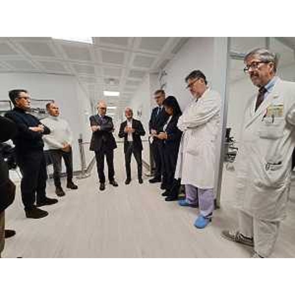 Un momento dell'inaugurazione odierna - Un momento dell'inaugurazione odierna