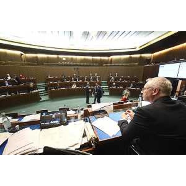 Un momento dei lavori dell'Aula - Un momento dei lavori dell'Aula