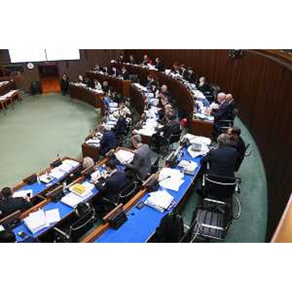 I lavori durante la seduta d'Aula pomeridiana - I lavori durante la seduta d'Aula pomeridiana