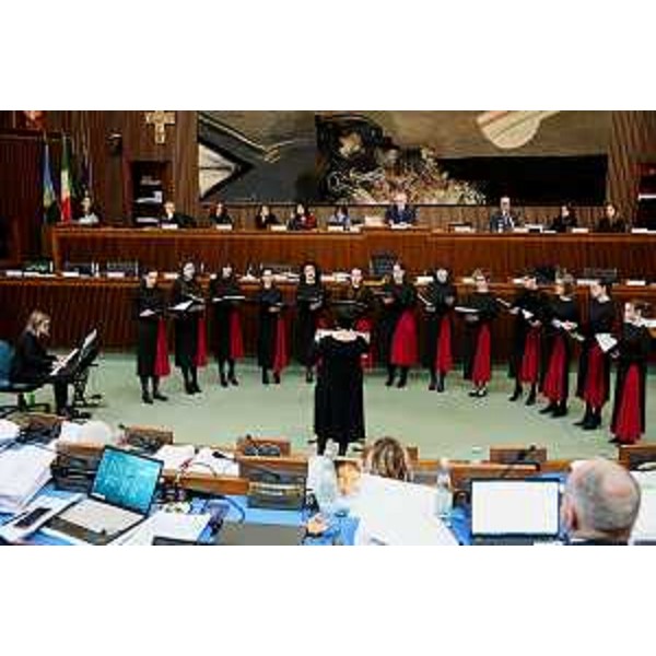 Il coro giovanile "Audite Juvenes" di Staranzano in Cr - Il coro giovanile "Audite Juvenes" di Staranzano in Cr 