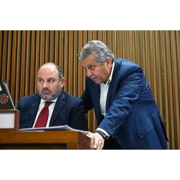 Diego Moretti e Francesco Martines (Pd) - Diego Moretti e Francesco Martines (Pd)