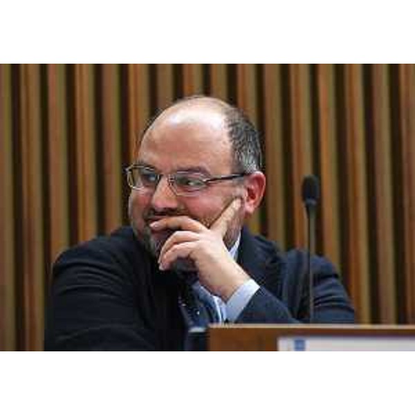 Il capogruppo del Pd, Diego Moretti - Il capogruppo del Pd, Diego Moretti