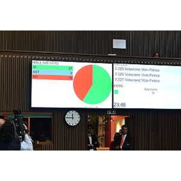 L'esito del voto finale - L'esito del voto finale