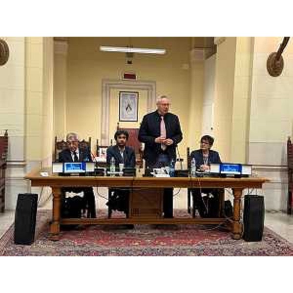 Un momento della cerimonia del premio Bontà - Un momento della cerimonia del premio Bontà