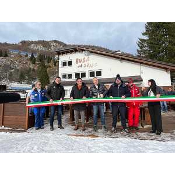 L'inaugurazione della rinnovata Busa del Sauc alla presenza del'assessore regionale Sergio Emidio Bini - L'inaugurazione della rinnovata Busa del Sauc alla presenza del'assessore regionale Sergio Emidio Bini