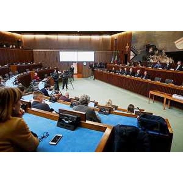 La conferenza stampa di fine anno in Consiglio regionale - La conferenza stampa di fine anno in Consiglio regionale