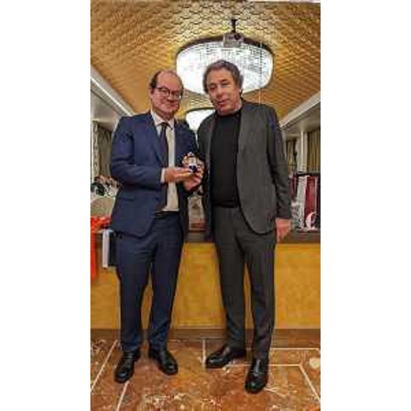 Il vicegovernatore Mario Anzil e il presidente LndFvg Ermes Canciani - Il vicegovernatore Mario Anzil e il presidente LndFvg Ermes Canciani