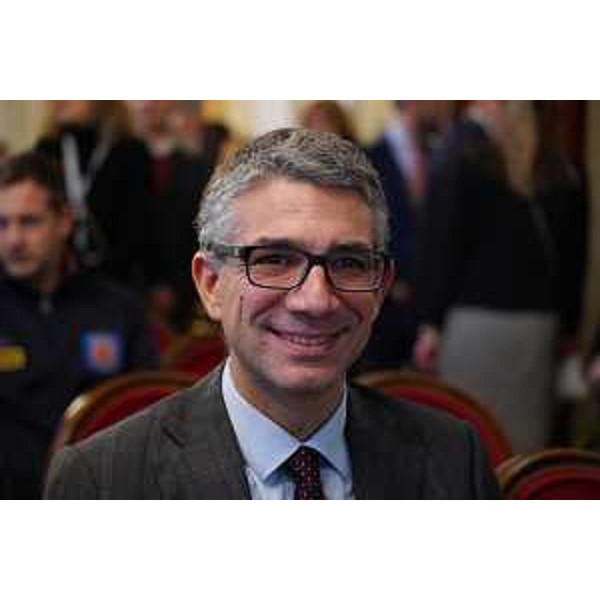 Lassessore alle Autonomie locali, funzione pubblica, sicurezza e immigrazione Pierpaolo Roberti durante la conferenza stampa di fine anno svoltasi a Trieste - Lassessore alle Autonomie locali, funzione pubblica, sicurezza e immigrazione Pierpaolo Roberti durante la conferenza stampa di fine anno svoltasi a Trieste