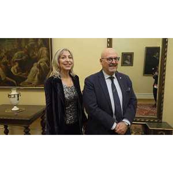 Il prefetto di Gorizia Ester Fedullo e l'assessore regionale Sebastiano Callari - Il prefetto di Gorizia Ester Fedullo e l'assessore regionale Sebastiano Callari