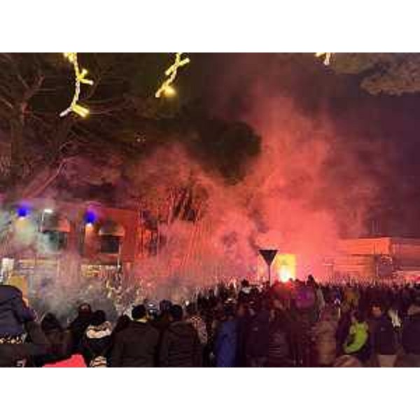 Un istante della sfilata a Lignano Pineta - Un istante della sfilata a Lignano Pineta