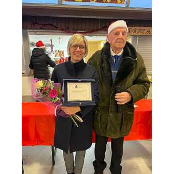 Zilli con il sindaco Sandruvi - Zilli con il sindaco Sandruvi