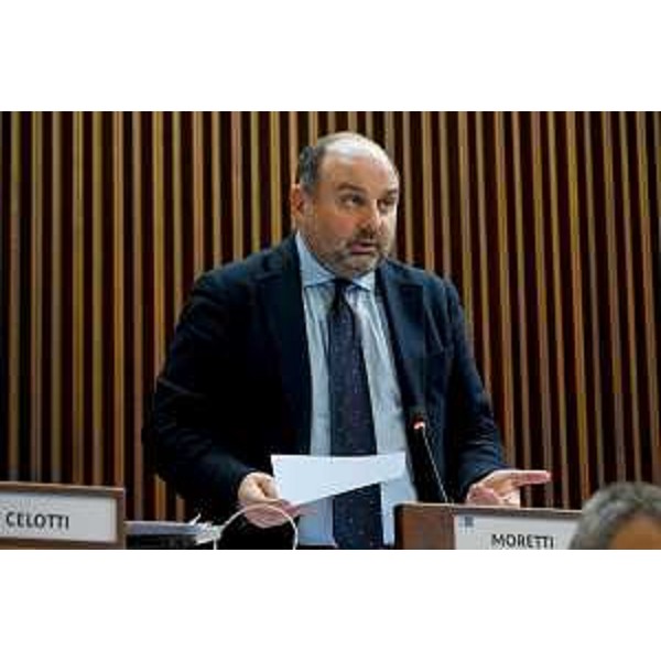 Diego Moretti, capogruppo del Pd - Diego Moretti, capogruppo del Pd