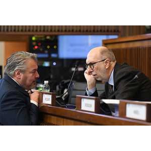 Diego Bernardis (Fedriga presidente) e l'assessore Riccardo Riccardi - Diego Bernardis (Fedriga presidente) e l'assessore Riccardo Riccardi