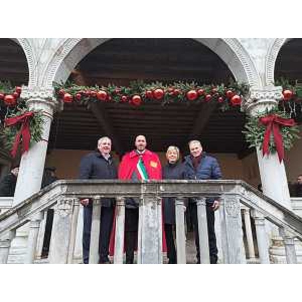 L'assessore Zilli con il sindaco Di Gemona Zilli e i sindaci di Velden e Laakirchen - L'assessore Zilli con il sindaco Di Gemona Zilli e i sindaci di Velden e Laakirchen