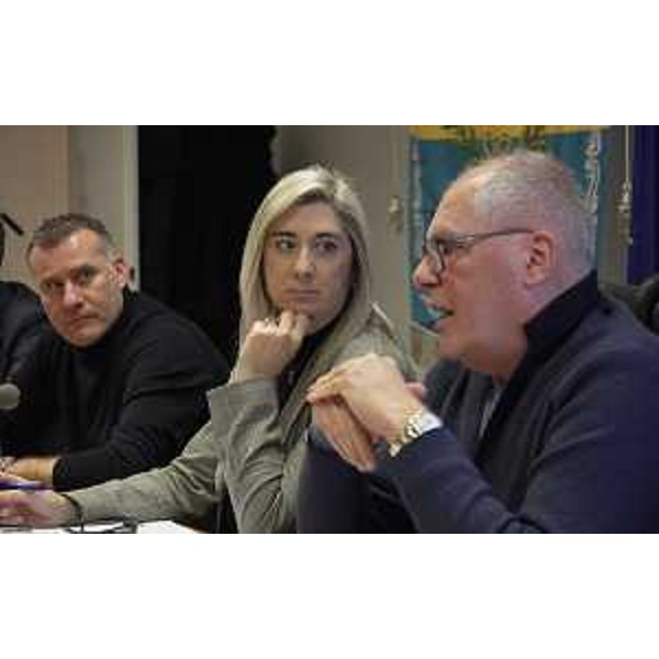 L'intervento del presidente del comitato locale tappa Paolo Urbani durante l'incontro con i sindaci sui temi della viabilità legata al passaggio del Giro d'Italia in Friuli Venezia Giulia - L'intervento del presidente del comitato locale tappa Paolo Urbani durante l'incontro con i sindaci sui temi della viabilità legata al passaggio del Giro d'Italia in Friuli Venezia Giulia